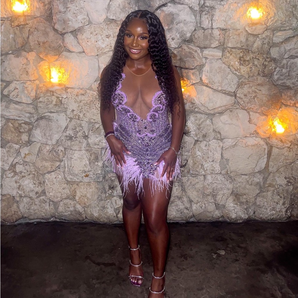 Custom birthday dress 💜